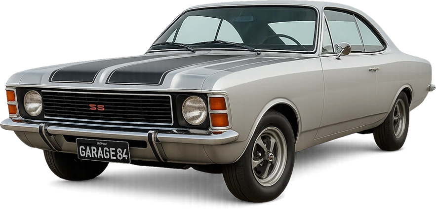 Opala SS placa preta